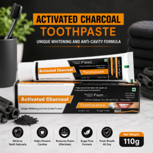 Pearlie Bright Activated Charcoal Toothpaste